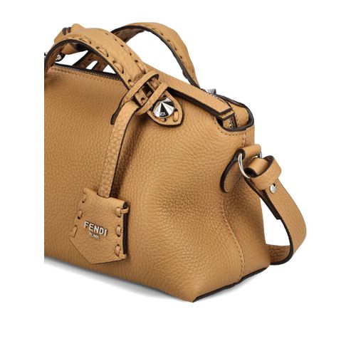 FENDI mini sac à bandoulière By The Way Selleria - Tons neutres