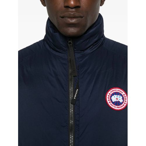 Canada Goose Gilet Matelassée À Patch Logo Lodge - Bleu