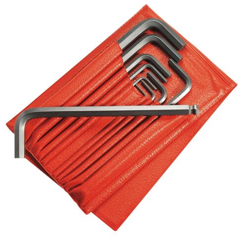 JL - JU - Jeux de clés mâles 6 pans en trousse Facom 83H.JL12