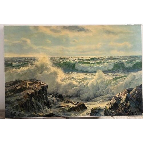 Reproduction Marine Sunlight And Surf De Charles Vickery