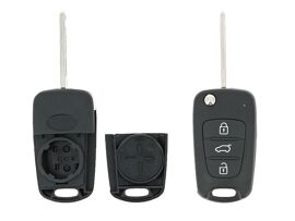 Coque De Clé Adaptable Kia 3 Boutons  Klemax Référence: Kia307