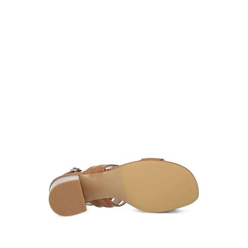 Liu Jo Sandales À Talon Épais - Marron - 37-40