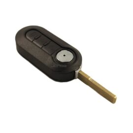 Coque De Clé Adaptable Pour Fiat 500 2 Boutons Klemax Référence: Fia201