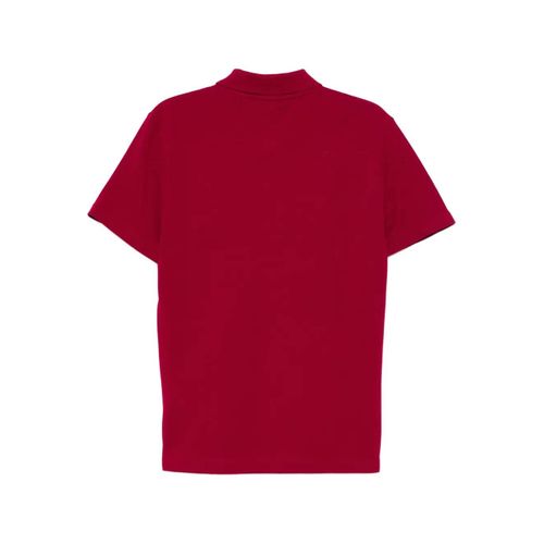 Lacoste Polo En Coton À Logo Appliqué - Rouge