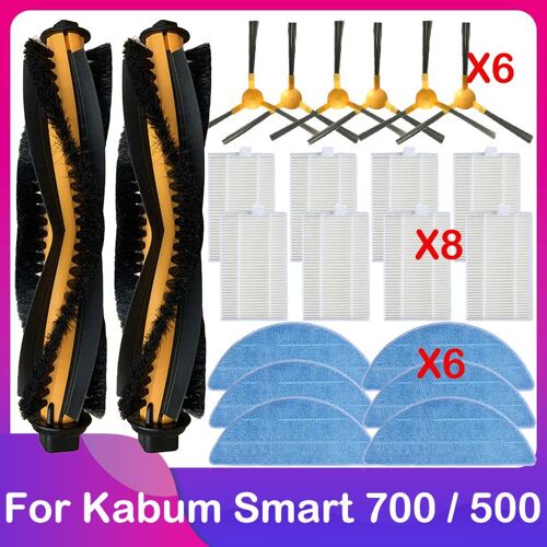 Accessoires De Rechange Pour Aspirateur Robot Kabum Smart 700/500, Rouleau Principal, Brosse Lat¿¿rale, Filtre Hepa 9109-May22342