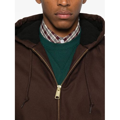 Carhartt Wip Veste Zippée À Capuche - Marron