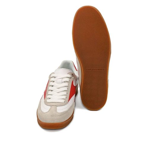 Karl Lagerfeld Baskets À Logo Imprimé - Blanc