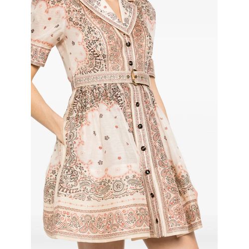 Zimmermann Robe-Chemise Matchmaker À Imprimé Cachemire - Tons Neutres