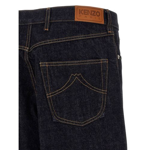 Kenzo Jean Slim À Revers - Dark Blue