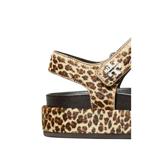 Tory Burch Sandales À Imprimé Léopard - Tons Neutres