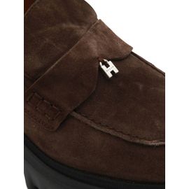 Hogan Mocassins À Plateforme - Marron