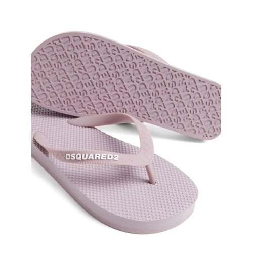 Dsquared2 Tongs À Bride Logo - Rose
