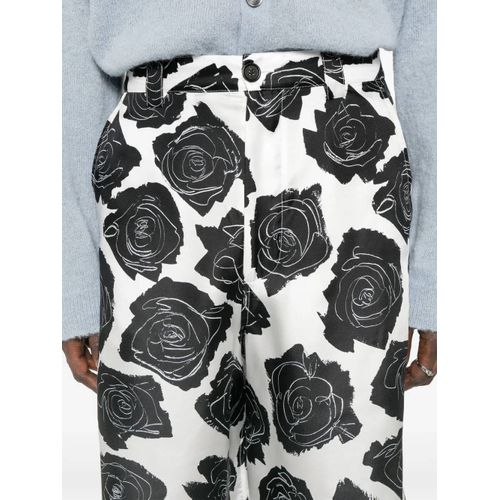 Marni Short En Soie - Blanc