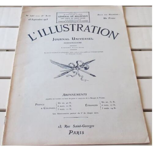L'illustration N°3785 Du 18/9/1915-Cartes Des Provinces Baltiques De La Russie-Libération De Mme Carton De Wiart-Monuments Aux Morts De L'ourcq Et De La Marne-Exposition De Casablanca- Etc...