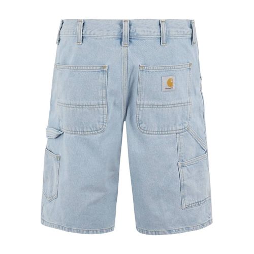 Carhartt Wip Short À Poches Plaquées - Bleu