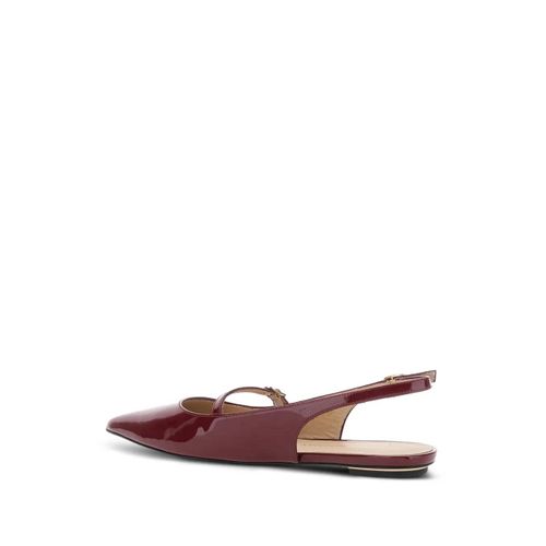 Stuart Weitzman Escarpins Vernis Emilia À Bride Arrière - Rouge