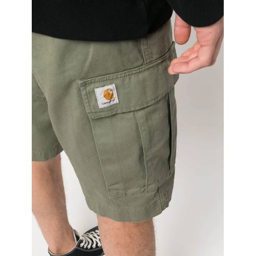 Carhartt Wip Short Cargo À Patch Logo - Vert