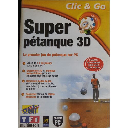 Super Petanque 3d Cli And Go Obut