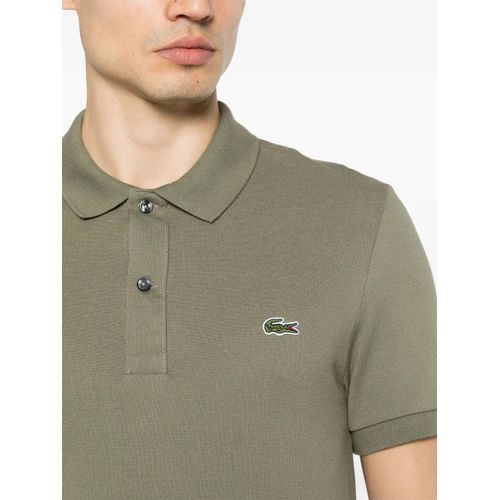 Lacoste Polo À Patch Logo - Vert