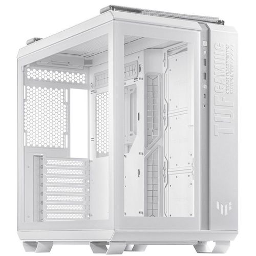 Boitier PC Moyen Tour ATX Asus Tuf Gaming GT502 avec panneaux vitrés - Blanc