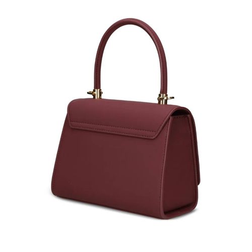 Love Moschino sac cabas à plaque logo - Rouge