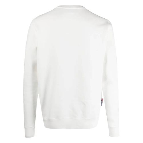 Autry Sweat En Coton À Logo Brodé - Blanc