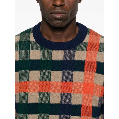 Paul Smith Pull À Carreaux - Tons Neutres