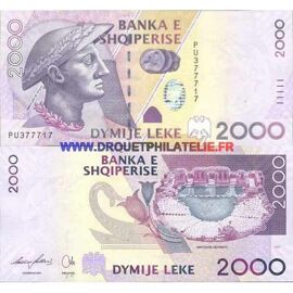 Albanie 2000 Leke Pick 74