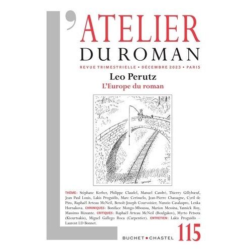 Revue Atelier Du Roman 115 - Léo Perutz - L'europe Du Roman