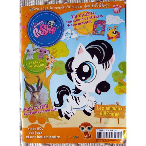 Littlest Petshop Club N°4 Les Animaux D'afrique