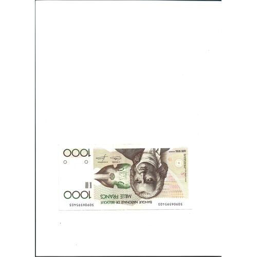 Billet Belgique 1000 Francs  Guettry