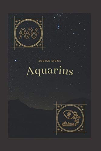 Aquarius Notebook: Zodiac Sing Notebook, Journal, Diary, Gift