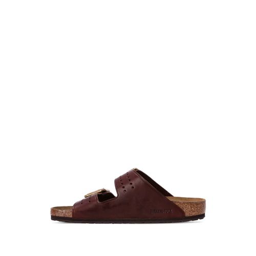 Birkenstock Sandales Arizona À Boucles - Marron