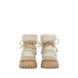 Hogan Bottes À Intérieur Lainé - Tons Neutres