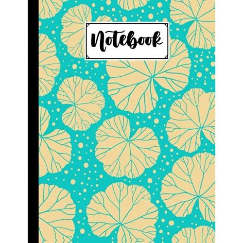 Notebook: Composition Notebook Leaf- College Ruled 120 Pages - Large 8.5" X 11" By Norbert Thomas
