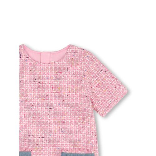 Billieblush Robe En Tweed - Rose