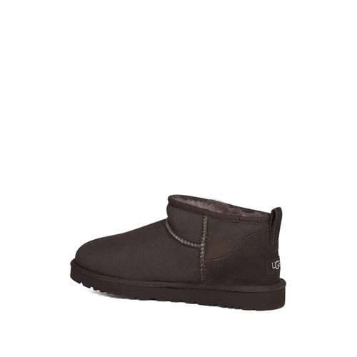 Ugg Bottines Ultra Mini En Daim - Marron