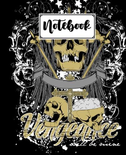 Notebook: Skull Composition Notebook College Ruled,Skull Notebooks, Notebooks For School | 120 Pages - Large 7.5" X 9.25" By Bernadette Runge