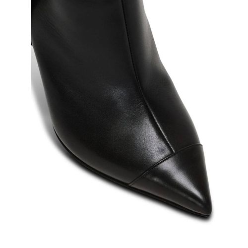 Balmain Bottines Eva 95 Mm À Plaque Logo - Noir