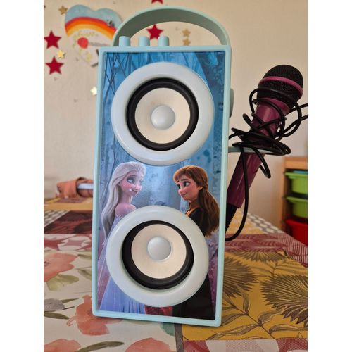 Enceinte Karaoké La Reine des Neiges - Bluetooth V5.0 - Lexibook