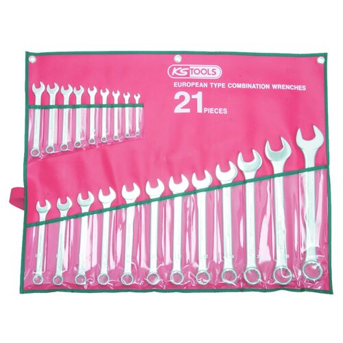 Jeu de 20 clés mixtes en pouces - en trousse KS TOOLS 922.0080