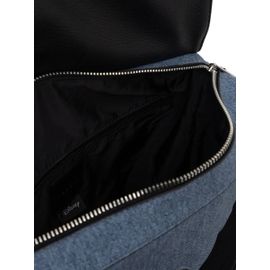 Desigual grand sac à dos clouté en jean - Bleu