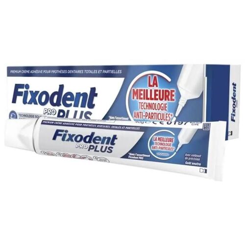 Fixodent Pro Plus La Meilleure Technologie Antiparticules 40 G 