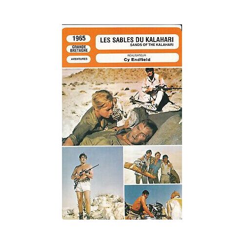 Fiche Monsieur Cinema Les Sables Du Kalahari
