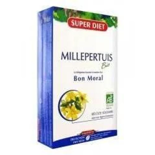Super Diet Millepertuis Bio Ampoules 20x15ml 