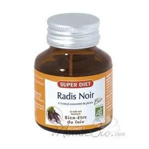 Super Diet Radis Noir Bio 80 Comprimés 