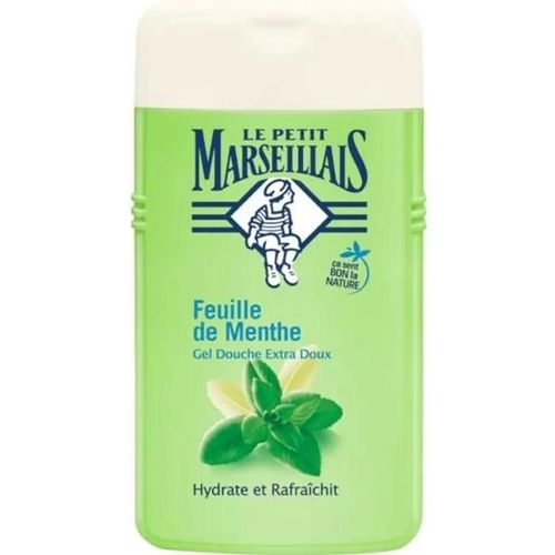 Le Petit Marseillais - Gel Douche Extra Doux Feuille De Mentheflacon 250 Ml Douche 