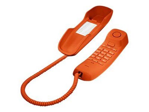 Gigaset DA210 - Téléphone filaire - orange