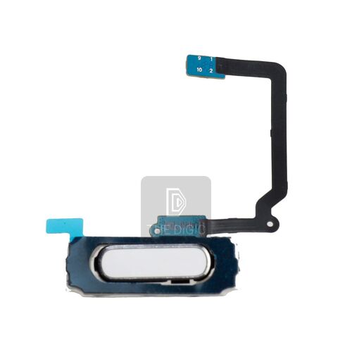 Home Bouton Flex Câble Pour Samsung Galaxy S5 I9600 - Blanc