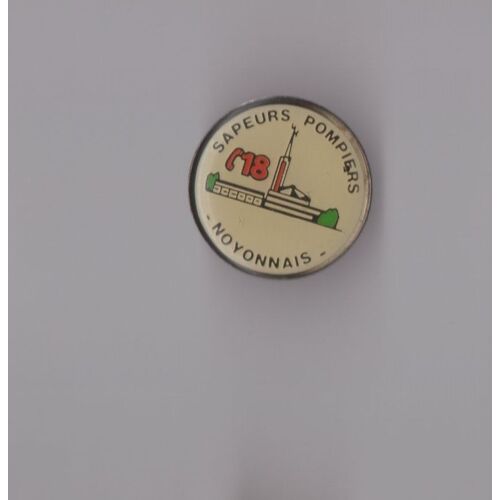 Pin's Pompier / Sapeurs Pompiers Noyonnais (Noyon Oise) Époxy